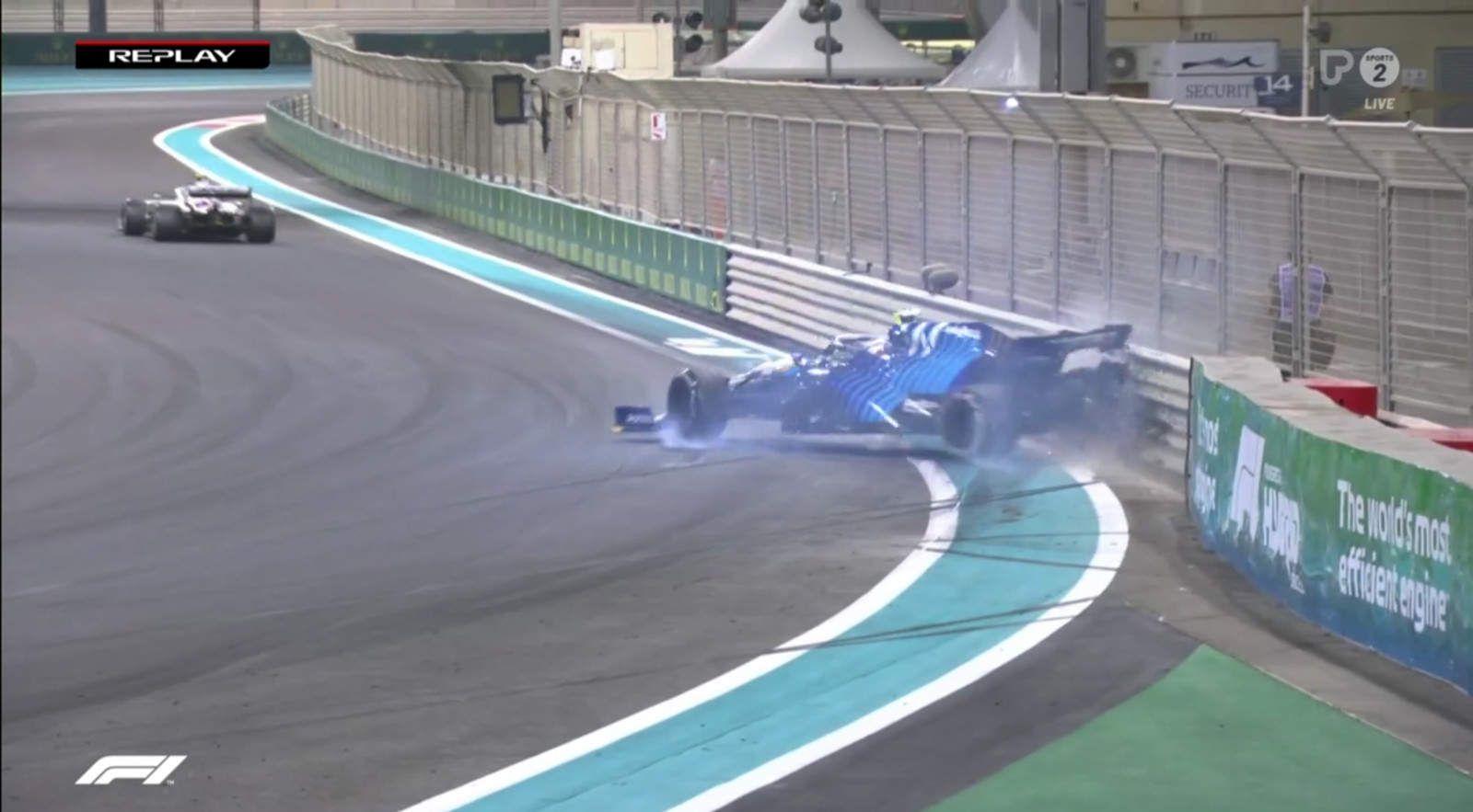 Nicholas Latifi, die met crash mee besliste over F1wereldtitel Max