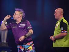 Duidelijke taal Peter Wright over Michael van Gerwen: ‘Natuurlijk heb ik geen medelijden met hem’