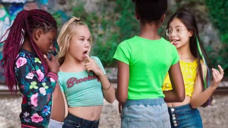 Uit de film Cuties.  Beeld 