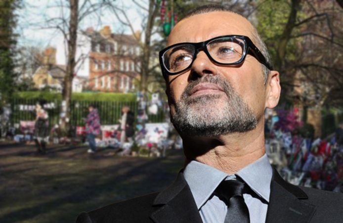 Buurt Is Helemaal Klaar Met Rouwprullaria Bij Huis George Michael Show Ad Nl