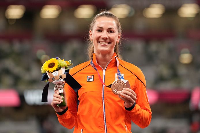 Brons: Emma Oosterwegel (atletiek, zevenkamp, vrouwen)