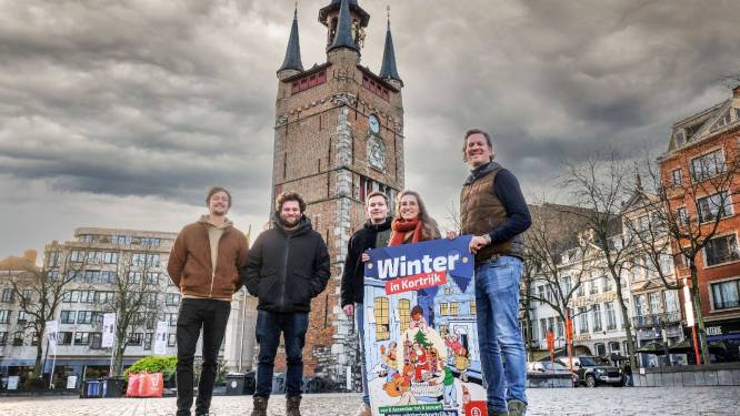 Kortrijk krijgt hoogste kerstboom van België voor het eerst op Grote Markt, én kerstdoolhof op Schouwburgplein