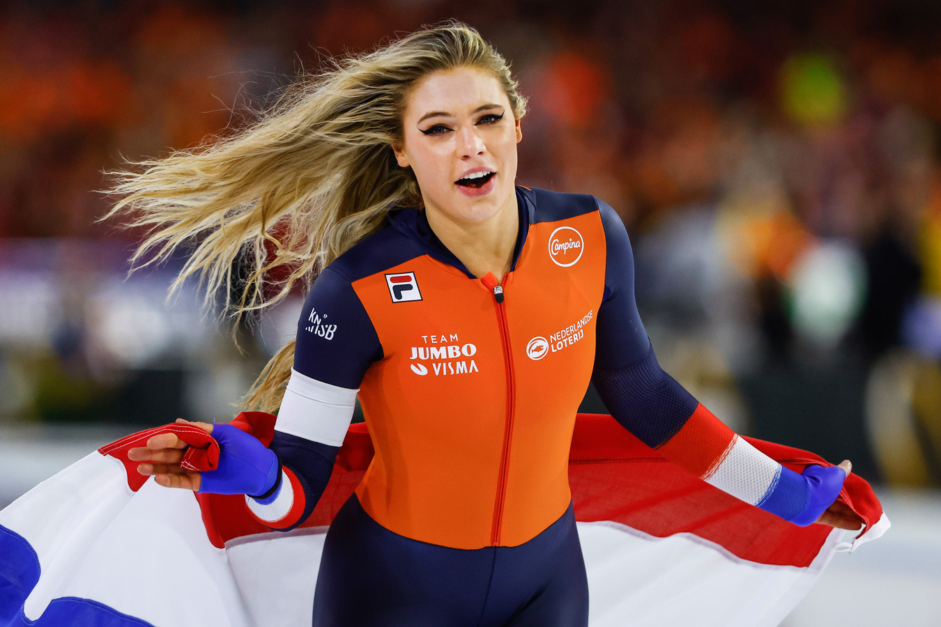 Jutta Leerdam ziet nieuwe stap in ontwikkeling na gouden race in Thialf