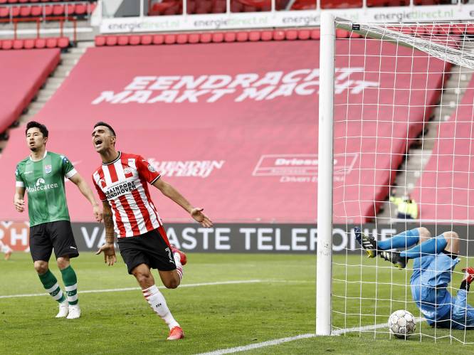 Samenvatting | Curieuze eigen goal en treffer emotionele Zahavi kleuren zege van PSV