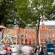 Fietsers Amsterdam keurig netjes