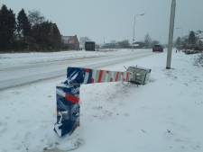 Nieuwe flitspaal Lith binnen week wéér omgezaagd