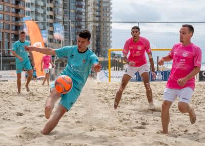 Vlissings Badstrand locatie van finales nieuwe BeNeLeague