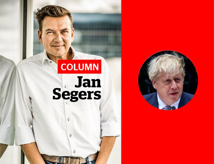 Jan Segers en Boris Johnson.