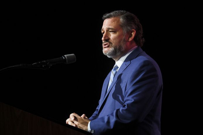 Republican Senator Ted Cruz spoke at the NRA Congress.