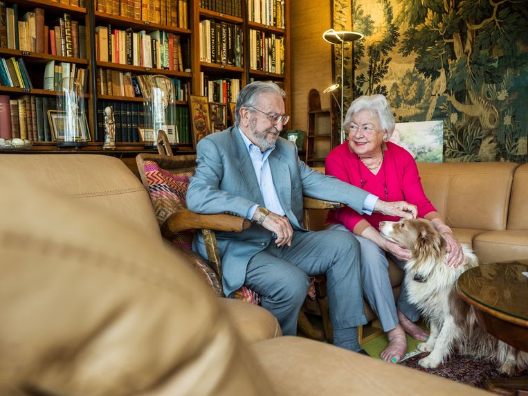 Herman De Croo: ‘We blinken uit in windenergie, de coronavaccins werden in Puurs gemaakt, de internationale instellingen zitten in Brussel, en toch doet men alsof wij in een apenland leven. Dat is toch niet ernstig?’ Beeld Johan Jacobs