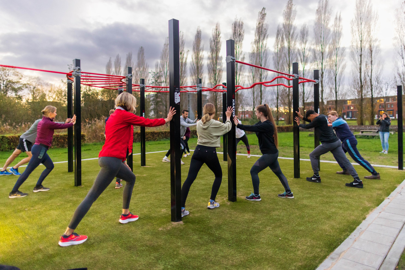 Trainen in de buitenlucht steeds belangrijker in Den Bosch; ‘Geeft rust