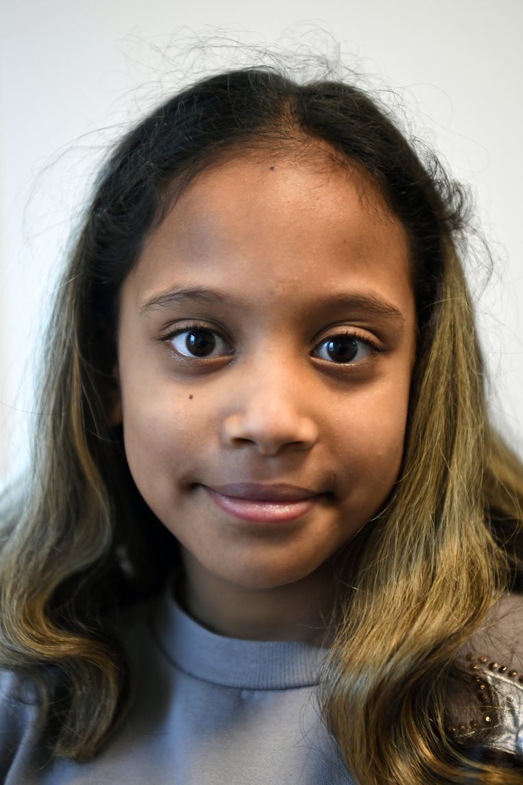 Blaen, haar ouders komen uit Eritrea. Beeld Marcel van den Bergh / de Volkskrant