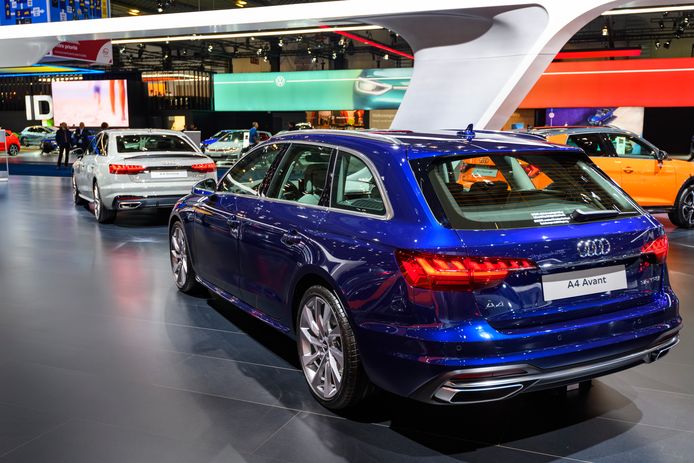 Voor een Audi A4 Avant diesel stijgt het belastbaar voordeel vanaf 2023 met 8,3 procent naar 235 euro per maand