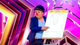 Judith transformeert tot Clown Tof