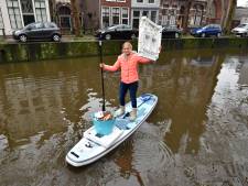 Goudse wil grachten gaan schoonmaken op SUP-board