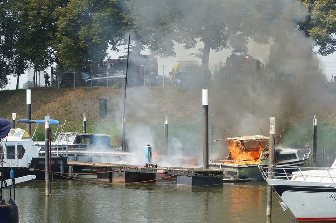 De boot was niet meer te redden