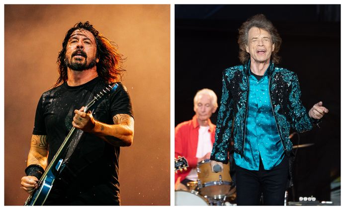 Dave Grohl en Mick Jagger brengen samen een nummer uit
