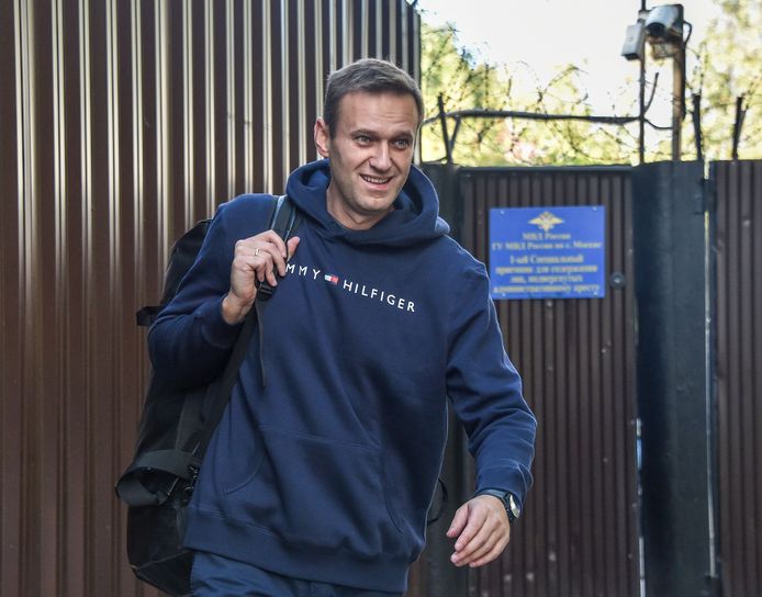 Alexei Navalny is weer op vrije voeten.