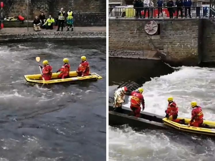 Une adolescente secourue au milieu de l’Ourthe à La Roche
