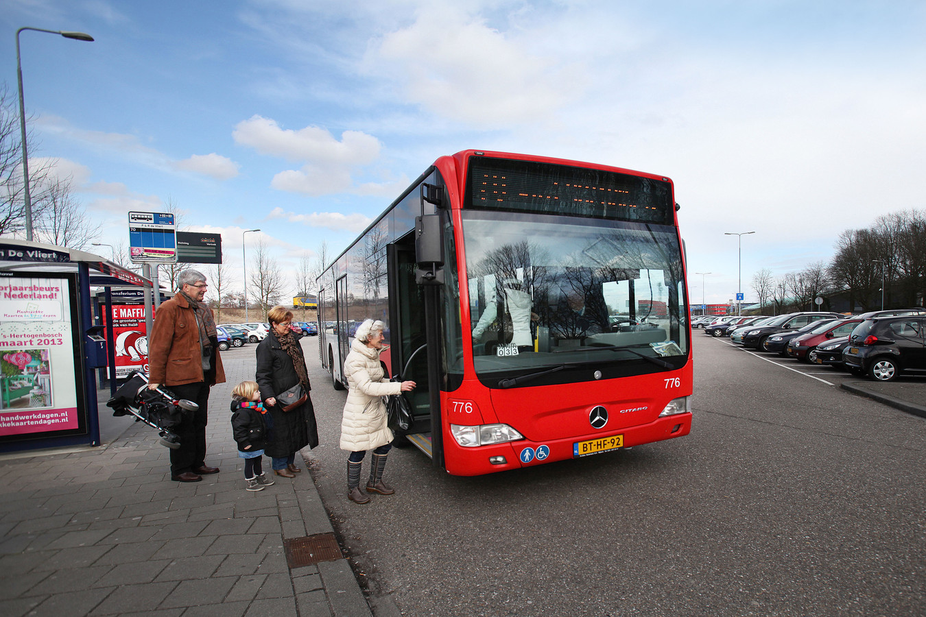 Prijs voor parkeren op transferium in Den Bosch stijgt Foto bd.nl