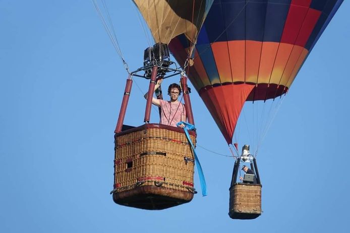 Roy Gommer is de eerste Nederlander die wereldkampioen ballonvaren is geworden.