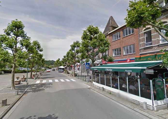 Het ongeval gebeurde in het centrum van Esneux, in de provincie Luik.