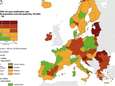 Bruxelles baisse d’un cran sur la carte européenne, plusieurs régions françaises repassent au vert