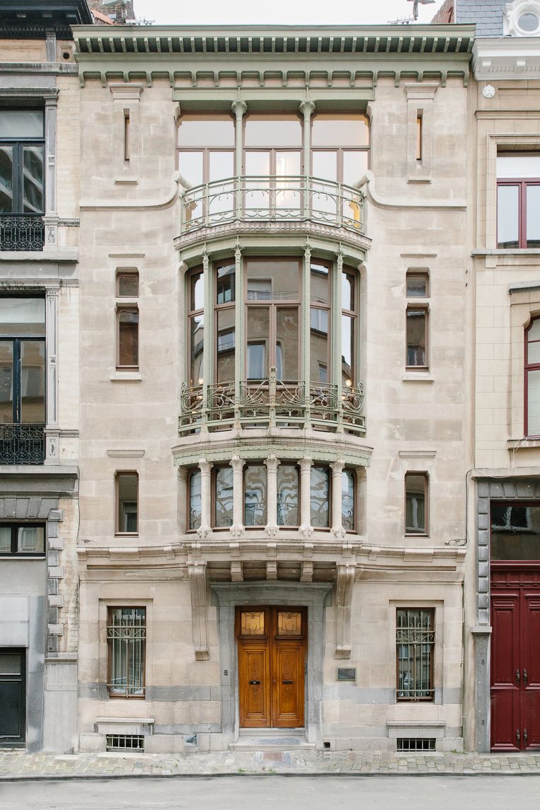 Huis Tassel, gebouwd in 1893, wordt algemeen beschouwd als het eerste art-nouveauhuis. Beeld Kevin Faingnaert