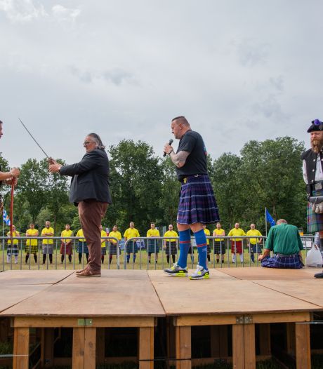 Sterke mannen en Schotse sferen op Highland Games in Hulst 