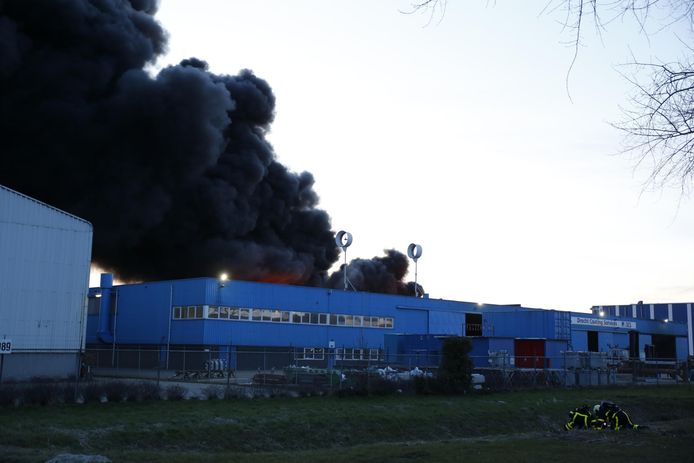 De zeer grote brand in Moerdijk.