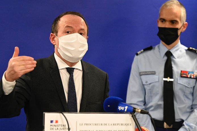 Attorney General Philip Astrak gave a press conference in Rennes on Saturday.