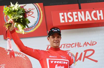 Stuyven wint Ronde van Duitsland: ‘Blij dat ik het kon afmaken’