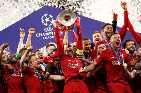 Vorig seizoen won Liverpool de Champions League.