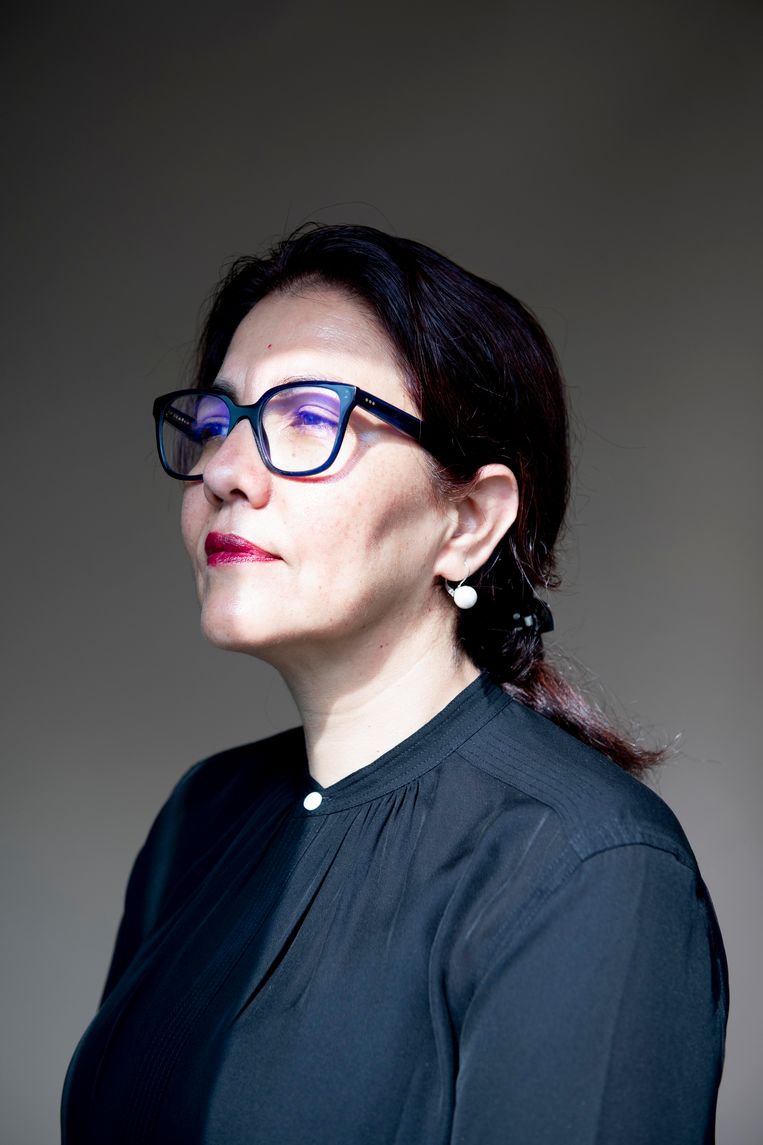 Psychiater Forugh Karimi: ‘Dat het weer misgaat in Afghanistan en de hele wereld dit toelaat, voelt voor Afghanistan extreem onveilig.’ Beeld Kiki Groot
