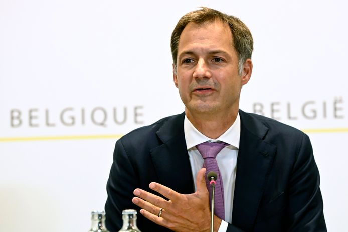 Alexander De Croo, Premier ministre.