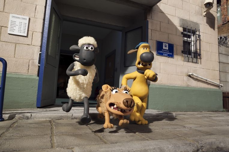 Shaun the Sheep: na 140 episodes in 180 landen maakt het plasticineschaap de overstap naar het grote scherm. Beeld rv