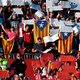 Bij de tweede goal van Girona tegen Real klinkt het: 'In-, inde-, independencia!'