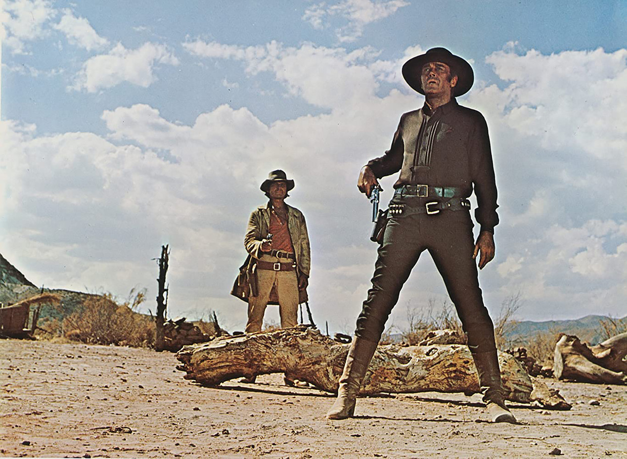 Once Upon a Time in the West (1968)
Charles Bronson (links) en Henry Fonda (rechts) Beeld 