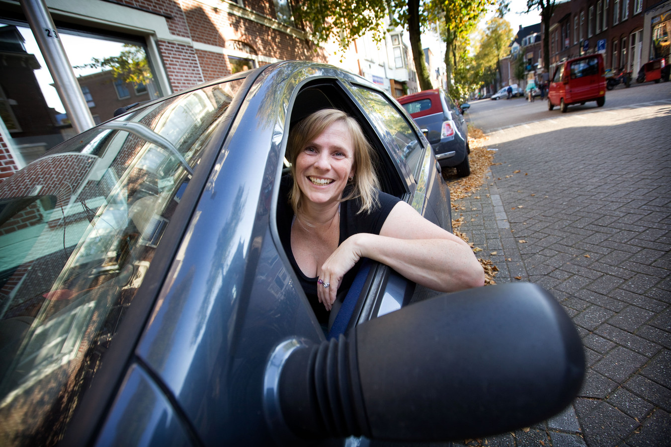 Annemarie Determan is in 2011 de eerste die via SnappCar haar auto verhuurt.