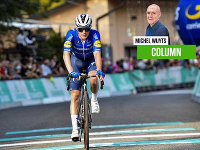 Onze columnist Michel Wuyts ziet dat finish in Bergamo  slechte zaak is voor Evenepoel: “Logisch denkwerk levert slechts één naam op”
