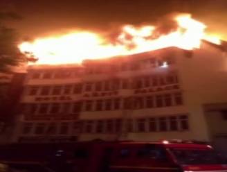 Zeker 17 doden bij verwoestende hotelbrand in New Delhi