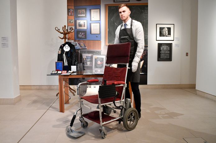 De rolstoel ging voor 340.000 euro van de hand.