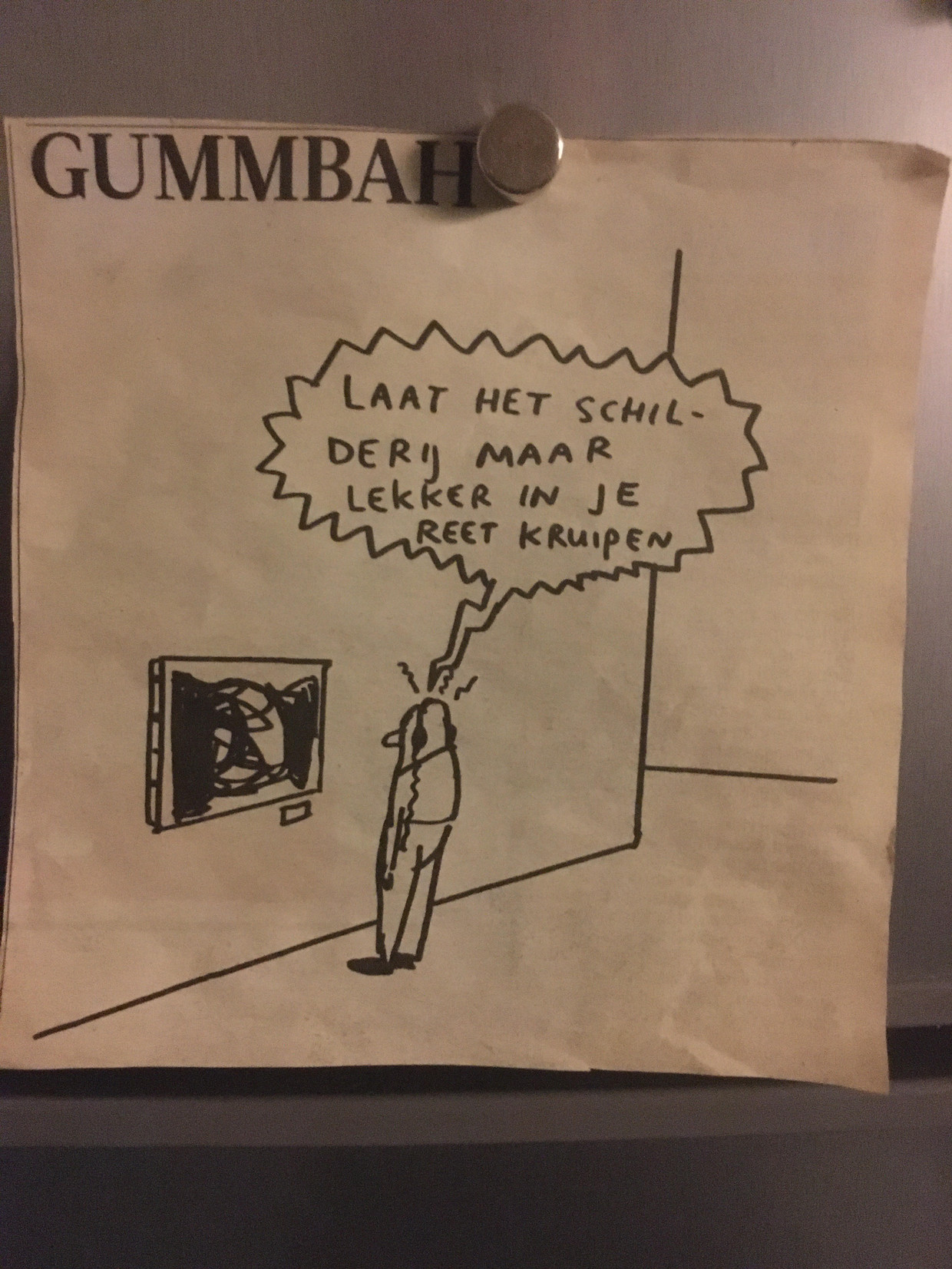 De favoriete Gummbah van Ruben van de Kraats. Beeld Ruben van de Kraats