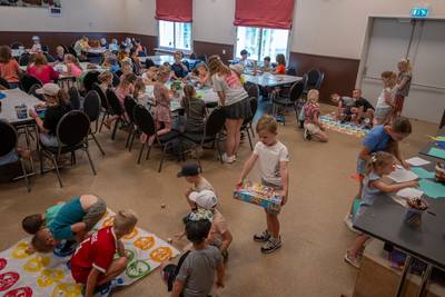 Buitenaardse wezens op bezoek bij Huijbergse kindervakantieweek