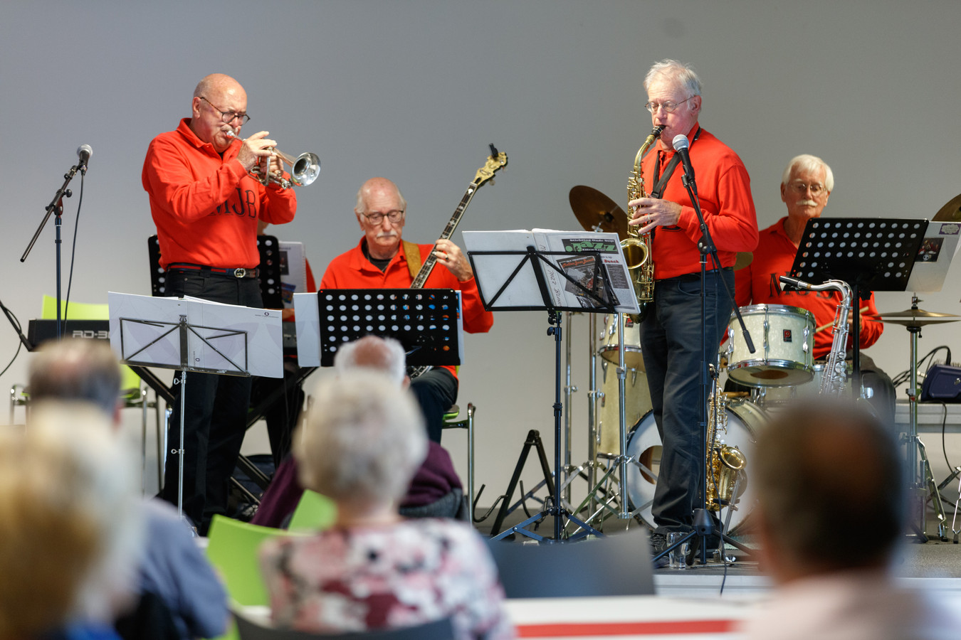 Na twee jaar weer jazz zonder beperkingen Foto AD.nl