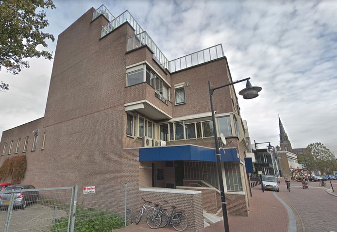 Het appartementencomplex aan de Parkweg in het centrum van Helmond.