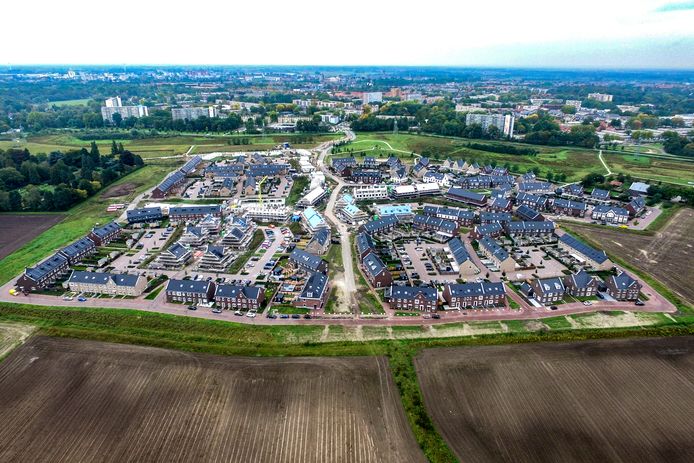 Het hart van Steenbrugge is al klaar. Met 800 woningen erbij wordt de wijk drie keer zo groot.