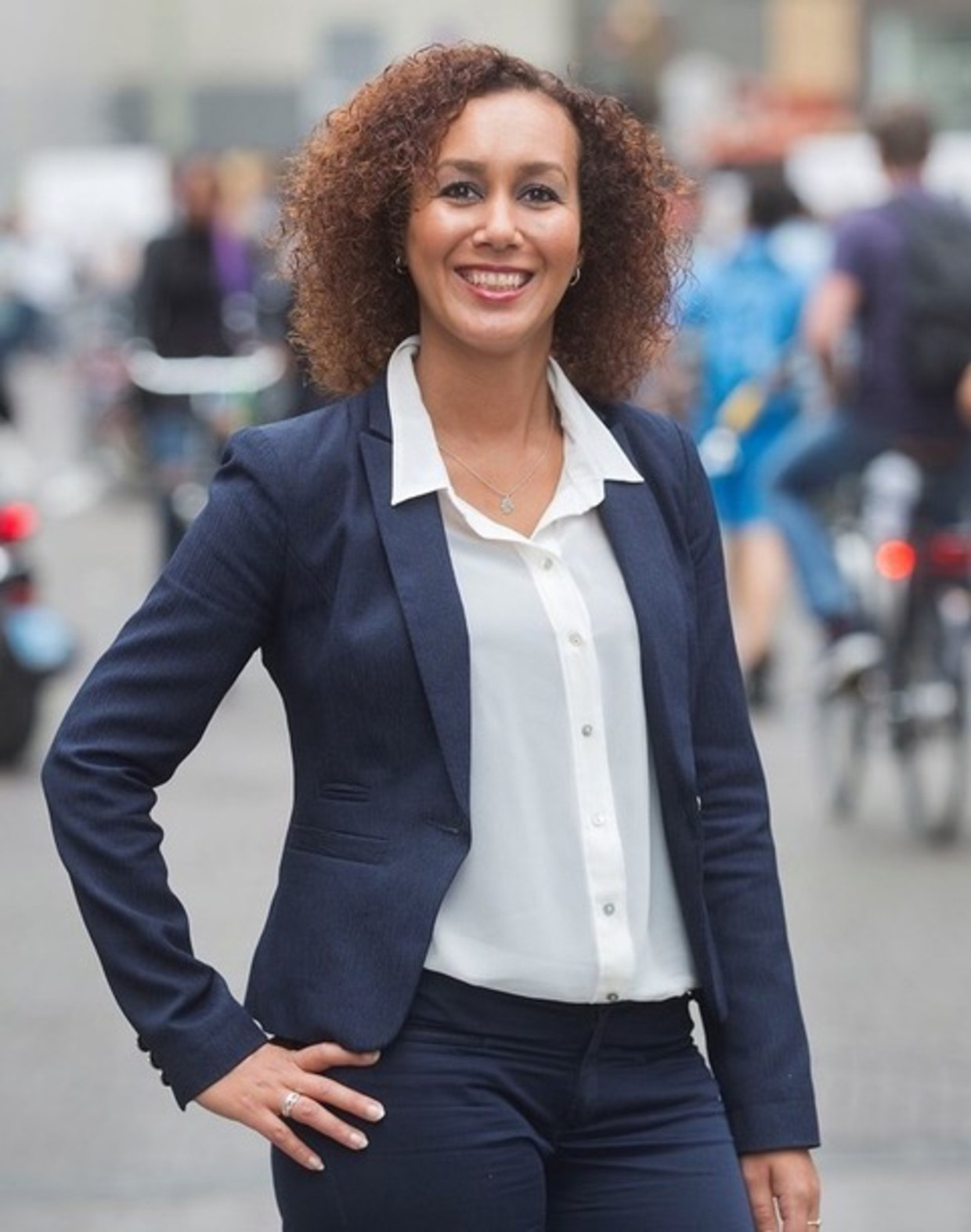 Fatima Akchar, eigenaar Rolmodellen Bureau Beeld 