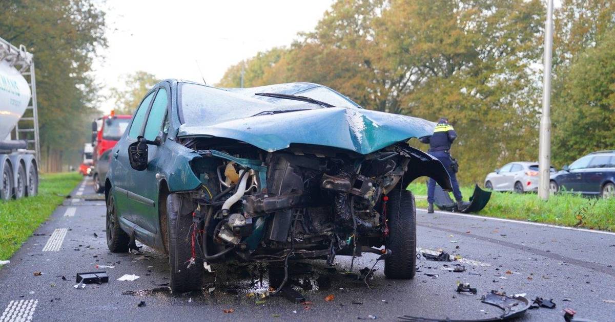 Zwaar ongeval op N65 tussen Tilburg en Den Bosch, politie pakt verdacht op na zoektocht.