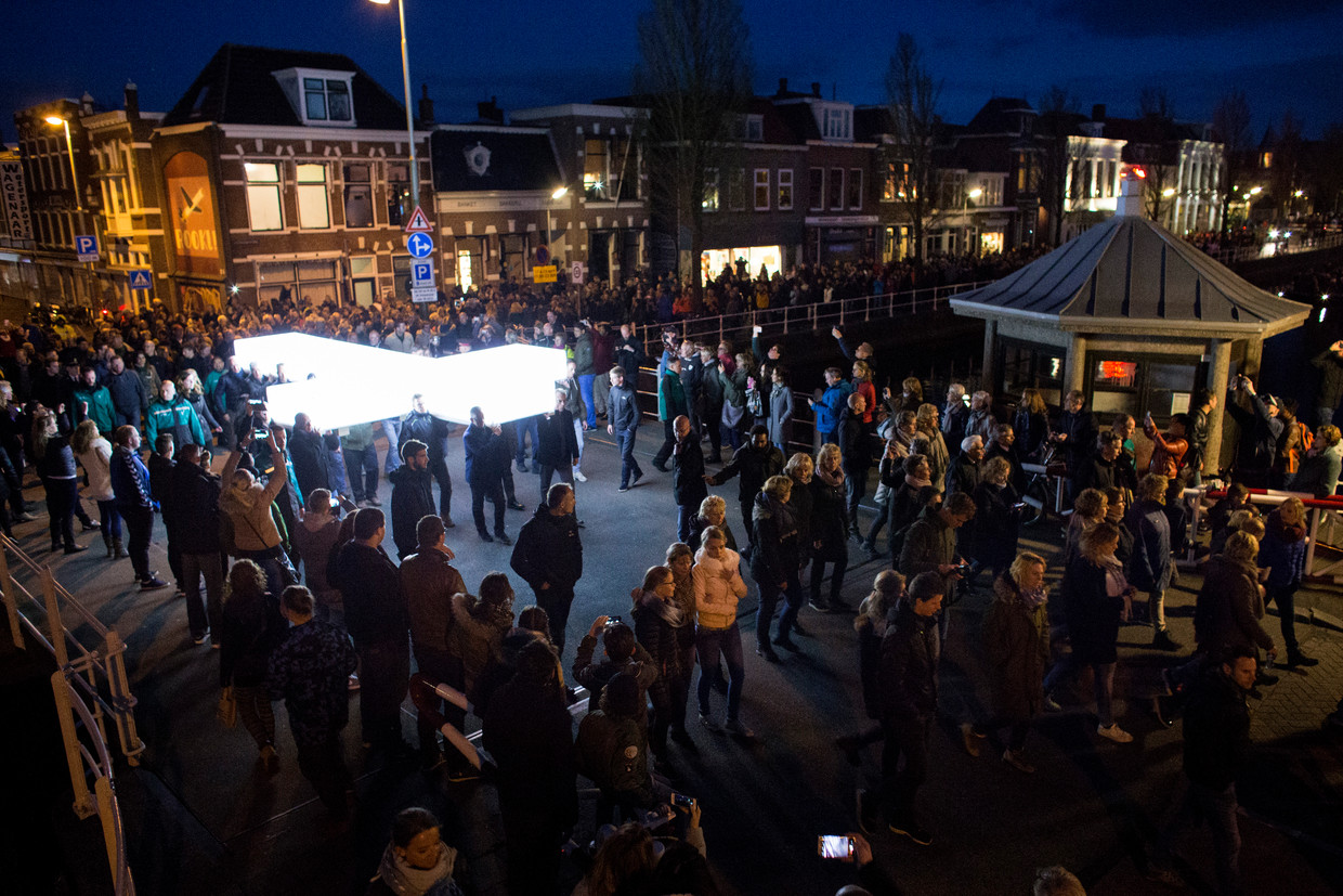 The Passion in Leeuwarden. Beeld ANP
